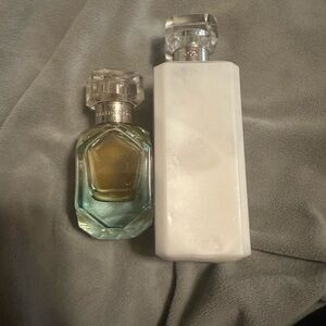 Tiffany lotion and perfume set